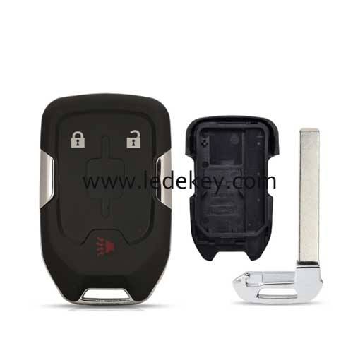 Chevrolet GMC 2+1 button smart key shell