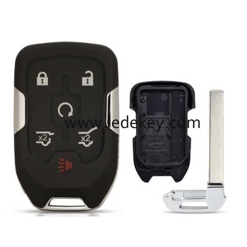 Chevrolet GMC 5+1 button smart key shell