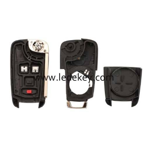 New model Chevrolet  3+1 button remote key shell