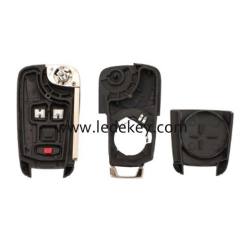 New model Chevrolet  2+1 button remote key shell