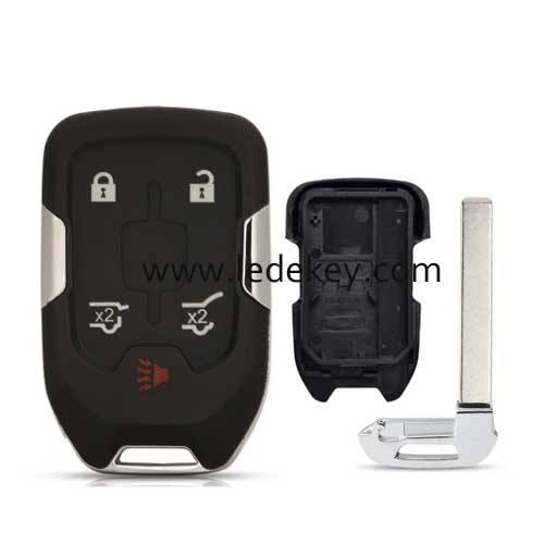 Chevrolet GMC 4+1 button smart key shell