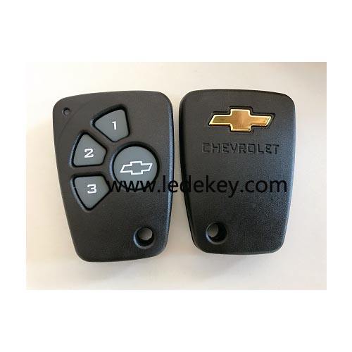 Chevrolet 4 button remote key shell