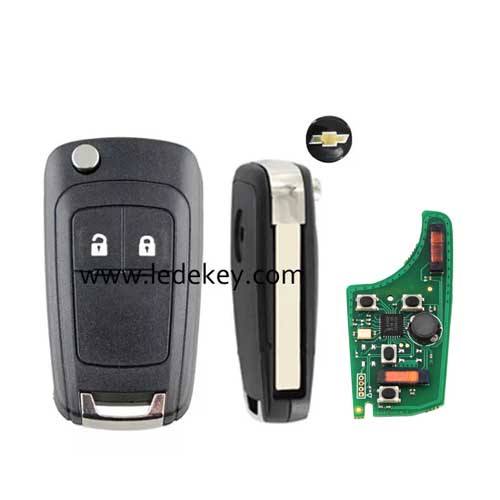 Keyless Go Chevrolet 2 button Remote Key with 433mhz ID46 chip