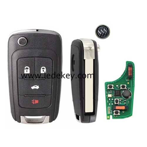 Keyless Go Buick 4 button Remote Key with 433mhz ID46 chip