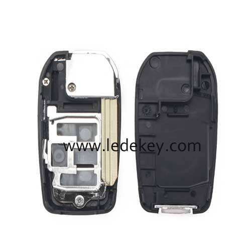 Toyota 3 button Modified Flip Car Key Shell With TOY43 Blade