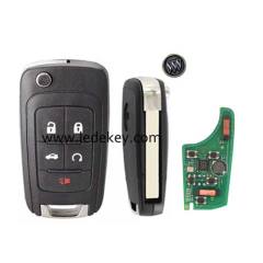 Keyless Go Buick 5 button Remote Key with 433mhz ID46 chip