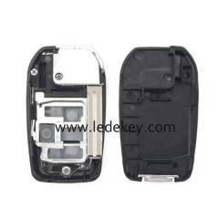 Lexus 3 button Modified Flip Car Key Shell With TOY48 Blade