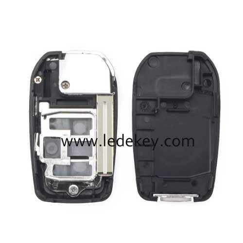 Lexus 3 button Modified Flip Car Key Shell With TOY48 Blade