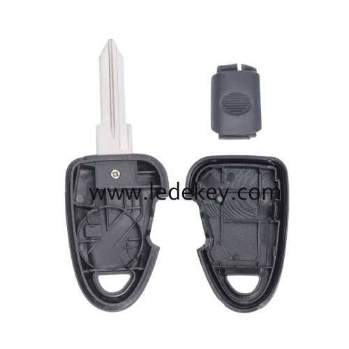 Fiat 1 button remote Key Shell