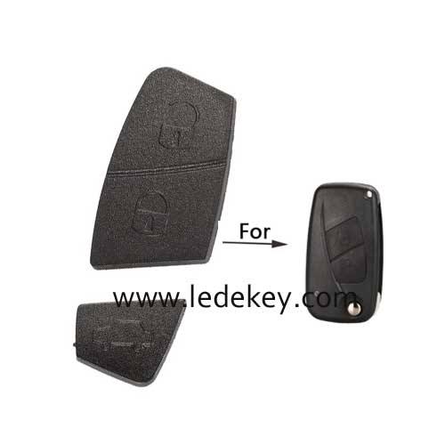 Fiat Replacement Rubber key Pad 3 Buttons black