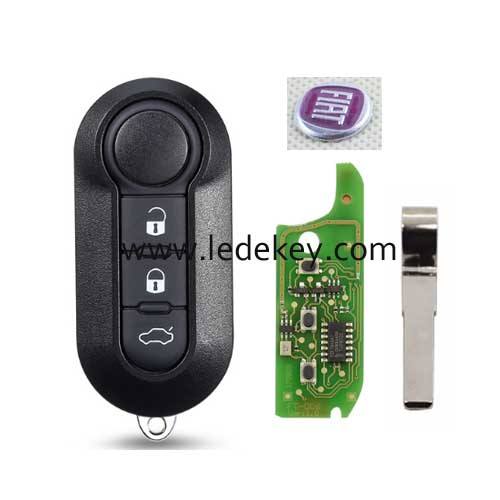 Fiat Delphi system 3 button remote key ASK 433Mhz with ID46 PCF7946