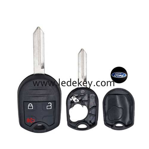 Ford 3 Button Remote Key Case For Ford   F-150 SVT Raptor