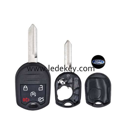 Ford 5 Button Bemote Key Case For Edge