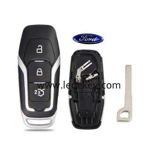 Ford 3 button smart key shell with logo