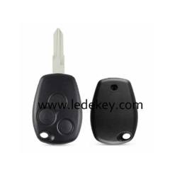 Ren-ault 3 button remote key shell 207/VAC102 blade no logo