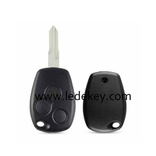 Ren-ault 3 button remote key shell 207/VAC102 blade no logo