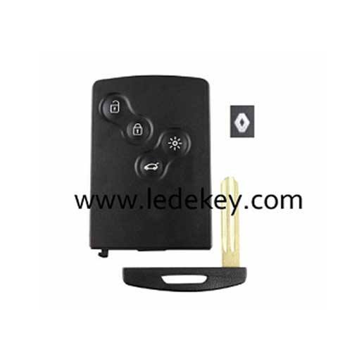 Ren-ault Koleos 4 buttons smart key case