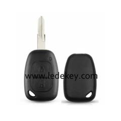 Ren-ault 2 button remote key shell 207/VAC102 blade