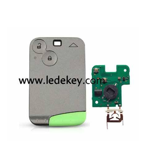 High Quality Ren-ault Laguna 2 Button Remote Key  with  433MHZ PCF7947 Chip(NO LOGO)