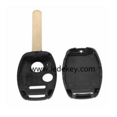 Honda 2+1 button remote key shell without chip groove