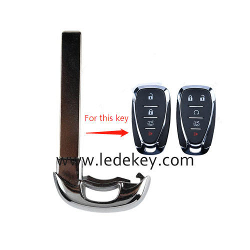 Chevorlet Smart card Key blade