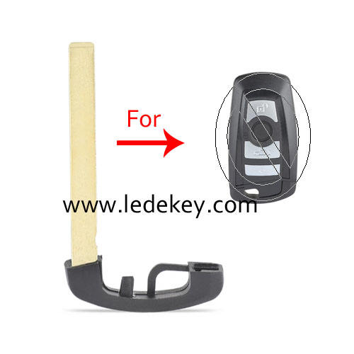 BMW F Series Black Smart key blade