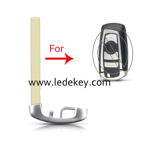 BMW F Series Sliver Smart key blade