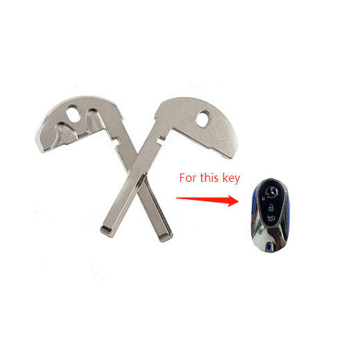 Replacement  For Mercedes Benz G GLS C S Smart Emergency spare Car Uncut Key Blade