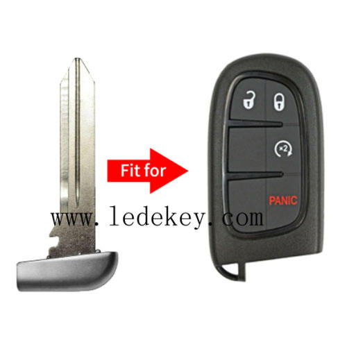 Chrysler smart key blade