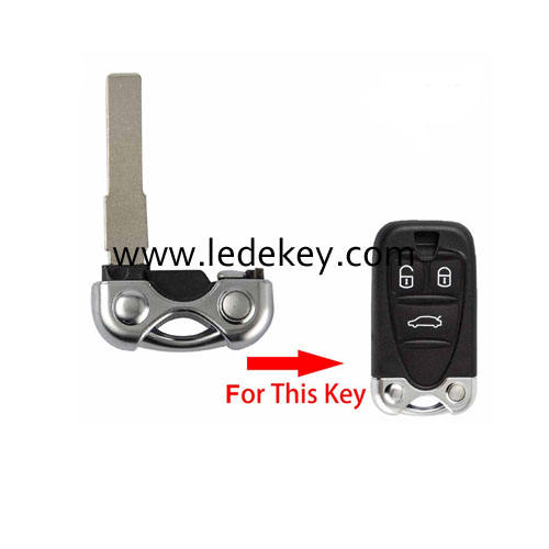 Alfa Romeo car smart card key emergency small key