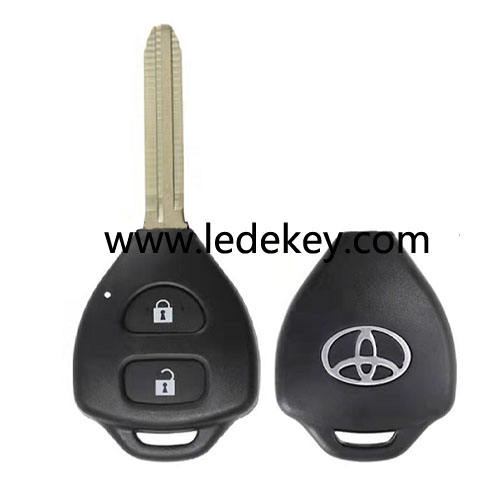 Toyota 2 button remote key shell