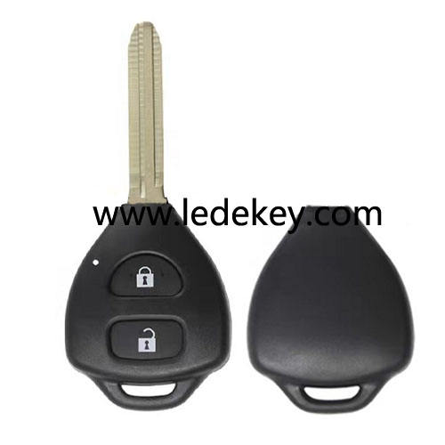 Toyota Corolla 2 button remote key shell