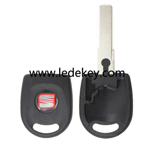 VW transponder key shell with Seat logo