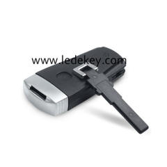 VW Magotan 3+1 button Smart key card shell with blade