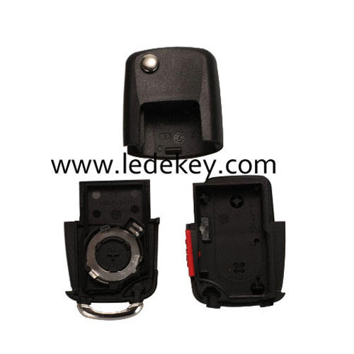 VW 2+1 button remote key shell