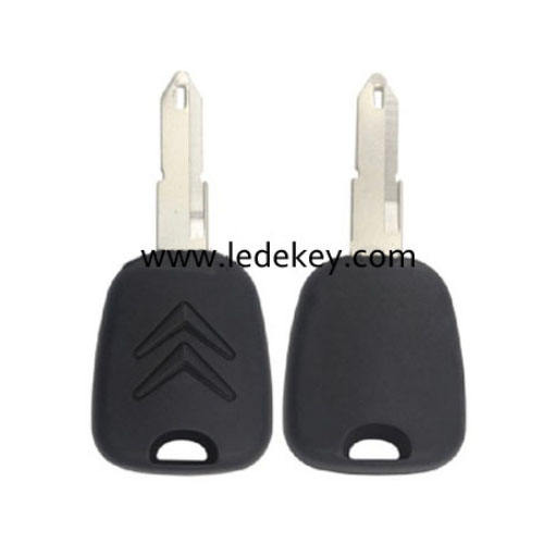Citroen transponder key with 206 blade