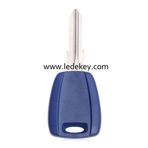 Fiat transponder key shell (Blue) No logo