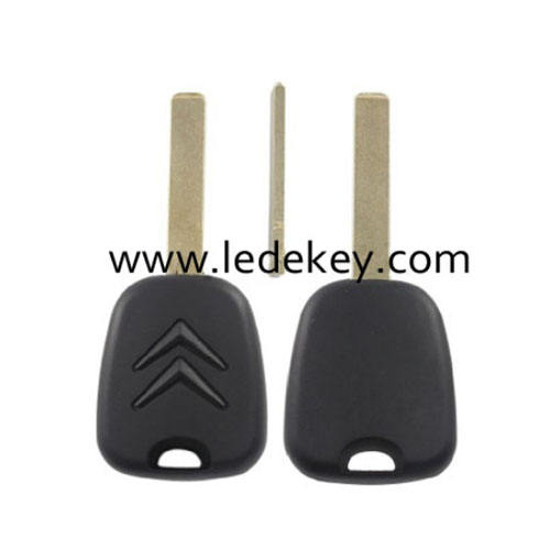 Citroen transponder blank key shell with 307/VA2 balde
