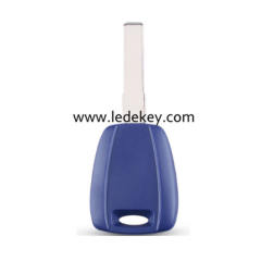 Fiat transponder key shell (Blue) no logo