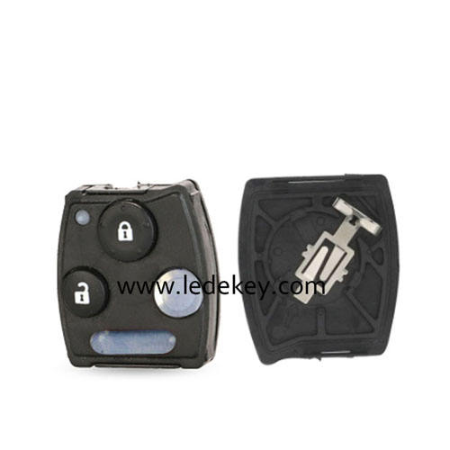 2 button Honda remote key shell without Panic