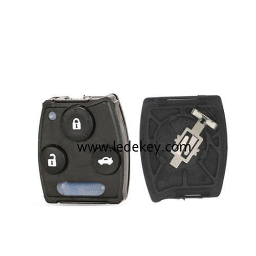 3 button Honda remote key shell without Panic