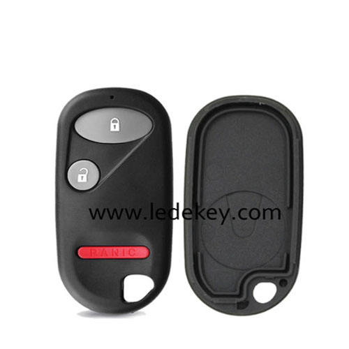 2+1 button Honda remote key shell  (No battery place)