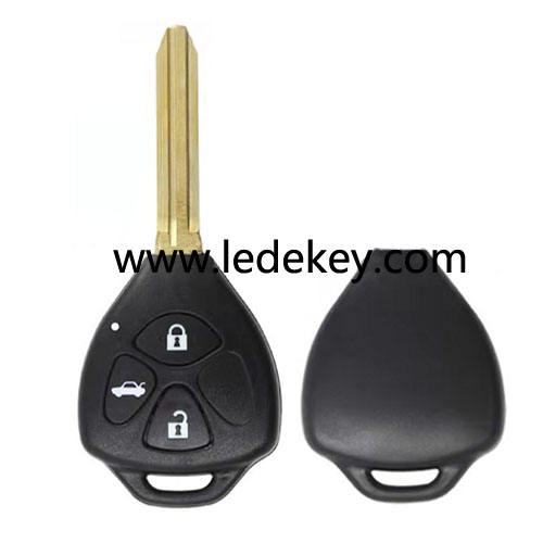 Toyota Corolla,Prado,Crown 3 button Remote key blank