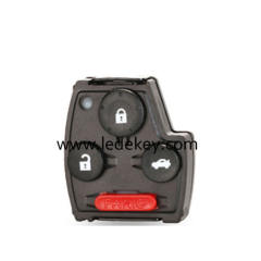 3+1 button Honda remote key shell