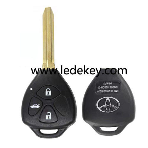 Toyota Corolla,Prado,Crown 3 button Remote key blank