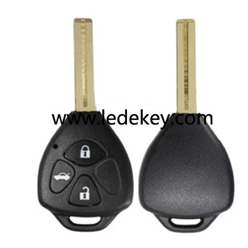 Toyota Lexus 3 button remote key shell