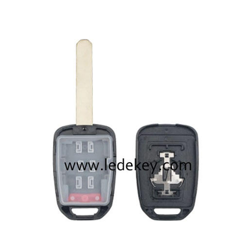 Honda 3+1 button honda remote key shell with logo