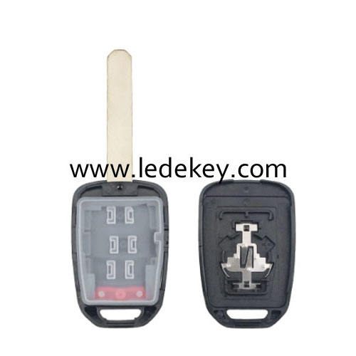 Honda 2+1 button remote key shell no logo