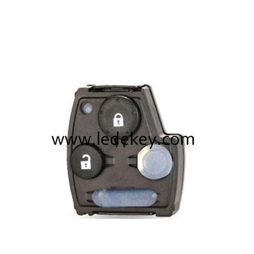 2 button Honda remote key shell without Panic