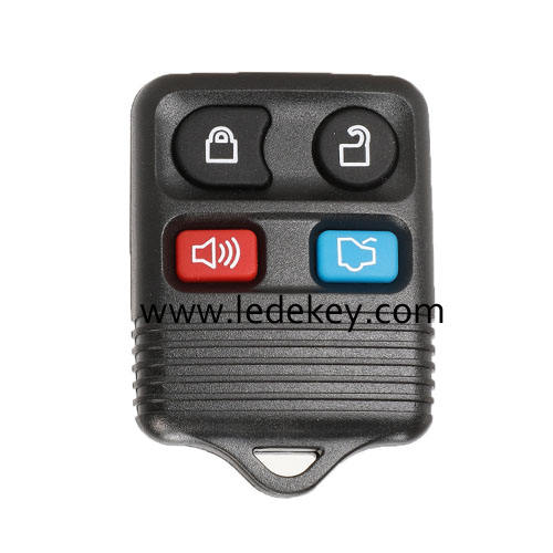 Ford 4 button remote key shell